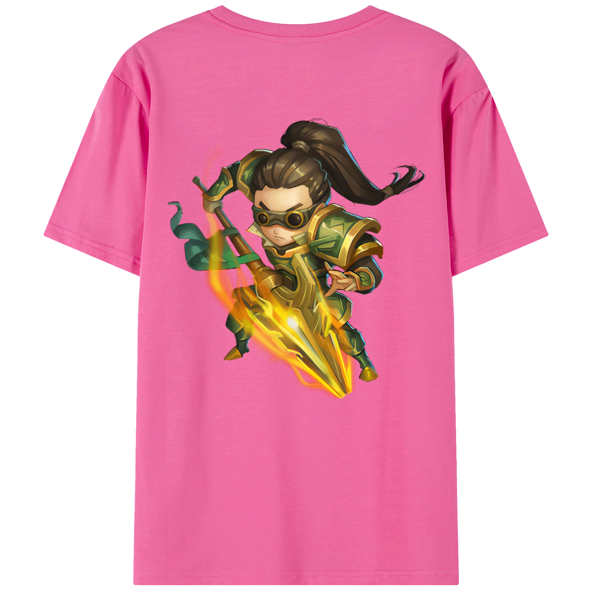 リーグ・オブ・レジェンド League of Legends LOL レディース半袖Tシャツ(バックプリント)